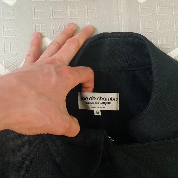 Rare vintage comme des garncons Robe de Chambre coat jacket parka - Picture 4 of 10